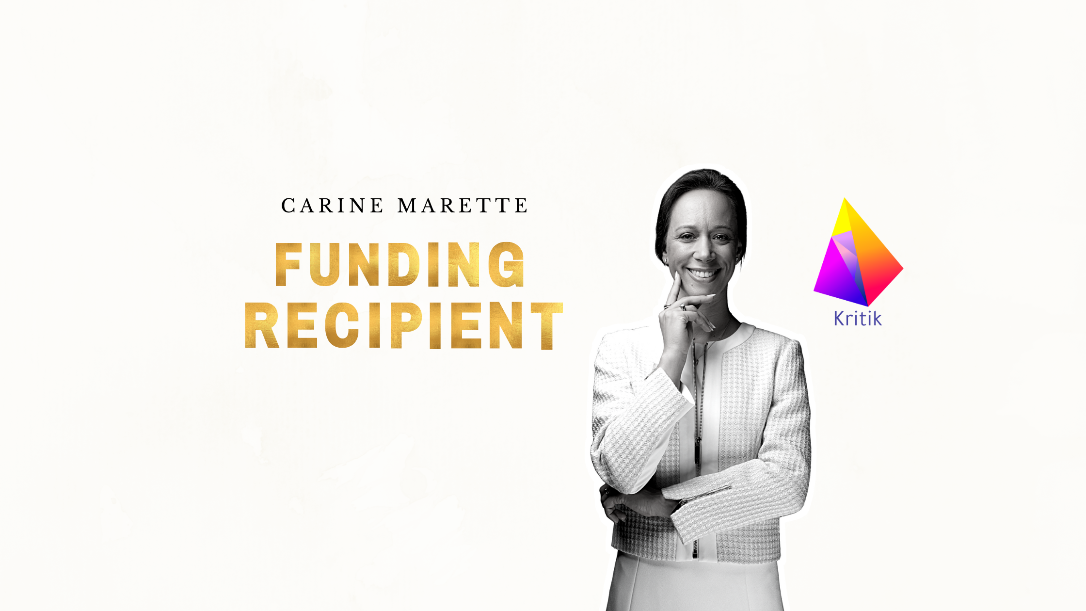 Meet Carine Marette: Funding Recipient & Co-Founder of Kritik