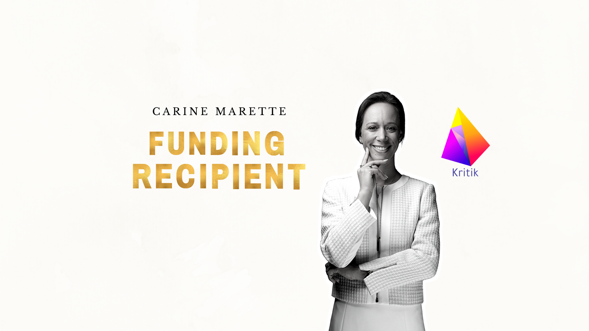 Meet Carine Marette: Funding Recipient & Co-Founder of Kritik